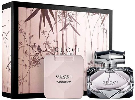 gucci red perfume gift set|Gucci bamboo gift set sale.